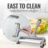 imageZulay Cheese Slicer With Adjustable Thickness  Wire Cheese Slicer For Mozzarella Cheese Cheddar Cheese Gouda Cheese  Cheese Slicers For Block Cheese Heavy Duty With 2 Extra Wires CopperGunmetal