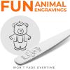 imageZulay Kitchen 8 Pieces Toddler Utensils  Kids Stainless Silverware Set  Children ampamp Toddler Safe Forks ampamp Spoons  Smooth Edge Mirror Polished ampamp Dishwasher Safe Kids Utensils 4 Forks ampamp 4 SpoonsForks