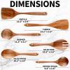 imageZulay Kitchen Magia Manual Espresso Machine with Grinder and Extra Large 2L Removable Water Tank and 6 Piece Wooden Spoons for Cooking