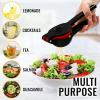 imageZulay Metal 2In1 Lemon Squeezer Manual  Sturdy Max Extraction Hand Juicer Lemon Squeezer Gets Every Last Drop  Easy to Clean Manual Citrus Juicer  EasytoUse Lemon Juicer Squeezer  YellowRedMidnight Black and Red