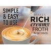 imageZulay Powerful Milk Frother for Coffee with Upgraded Titanium Motor BlackCopper  Handheld Frother Electric Whisk Mini Mixer with Silver Original Heavy Duty Frother Stand Ideal For Handheld Frothers