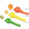 imageZulay Premium Quality Metal Lemon Squeezer Citrus Juicer Manual Press for Extracting the Most Juice Possible  PurpleBlack