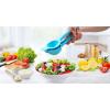imageZulay Premium Quality Metal Lemon Squeezer Citrus Juicer Manual Press for Extracting the Most Juice Possible  PurpleLight Blue