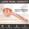 imageZulay Premium Quality Metal Lemon Squeezer Citrus Juicer Manual Press for Extracting the Most Juice Possible  PurpleRose Gold