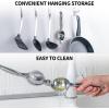 imageZulay Premium Quality Metal Lemon Squeezer Citrus Juicer Manual Press for Extracting the Most Juice Possible  PurpleShiny Silver