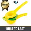 imageHydration Nation 2in1 Lemon Squeezer  Manual Citrus Juicer For Lemons ampamp Limes  Handheld Metal Lemon Juicer Extracts Citrus Juices
