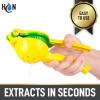 imageHydration Nation 2in1 Lemon Squeezer  Manual Citrus Juicer For Lemons ampamp Limes  Handheld Metal Lemon Juicer Extracts Citrus Juices