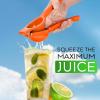imageHydration Nation Orange Squeezer  Single Bowl Metal Citrus Juicer Extracts Oranges In Seconds  Easy To Squeeze Manual Press JuicerOrange