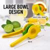 imageSimple Craft 2In1 Lemon Squeezer  Easy To Use Manual Juicer Hand Press  Lemon Juicer ampamp Lime Squeezer Extracts Juices in Seconds