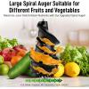imageZulay Fruit Press Machine  Masticating Juicer Machine with High Yield Quiet Motor ampamp Reverse Function  Cold Press ampamp Carrot Juicer with Wide Chute  Slow Juicer Machines for Fruits ampamp VegetablesDark Black