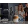 imageZulay Kitchen Powerful Double Whisk Milk Frother Handheld  Foam Maker With Stand  Whisk Drink Mixer for Coffee Mini Foamer for Latte Matcha Frappe Hot Chocolate ampamp Cappuccino Blizzard WhiteMidnight Black