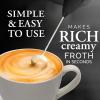 imageZulay Kitchen Powerful Double Whisk Milk Frother Handheld  Foam Maker With Stand  Whisk Drink Mixer for Coffee Mini Foamer for Latte Matcha Frappe Hot Chocolate ampamp Cappuccino Blizzard WhiteMidnight Black