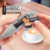 imageZulay Kitchen Powerful Double Whisk Milk Frother Handheld  Foam Maker With Stand  Whisk Drink Mixer for Coffee Mini Foamer for Latte Matcha Frappe Hot Chocolate ampamp Cappuccino Blizzard WhiteGray