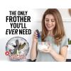 imageZulay Kitchen Powerful Double Whisk Milk Frother Handheld  Foam Maker With Stand  Whisk Drink Mixer for Coffee Mini Foamer for Latte Matcha Frappe Hot Chocolate ampamp Cappuccino Blizzard WhiteMarine