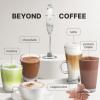 imageZulay Kitchen Powerful Double Whisk Milk Frother Handheld  Foam Maker With Stand  Whisk Drink Mixer for Coffee Mini Foamer for Latte Matcha Frappe Hot Chocolate ampamp Cappuccino Blizzard WhiteCrystal Quartz