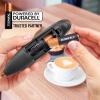 imageZulay Kitchen Powerful Double Whisk Milk Frother Handheld  Foam Maker With Stand  Whisk Drink Mixer for Coffee Mini Foamer for Latte Matcha Frappe Hot Chocolate ampamp Cappuccino Blizzard WhiteBlack  Copper