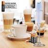 imageZulay Kitchen Powerful Double Whisk Milk Frother Handheld  Foam Maker With Stand  Whisk Drink Mixer for Coffee Mini Foamer for Latte Matcha Frappe Hot Chocolate ampamp Cappuccino Blizzard WhiteCloud