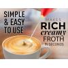 imageZulay Powerful Milk Frother for Coffee with Upgraded Titanium Motor  Handheld Frother Electric Whisk Milk Foamer Mini Mixer ampamp Coffee Blender Frother for Frappe Latte Matcha No Stand  SilverRed  Yellow