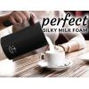 imageZulay Powerful Milk Frother for Coffee with Upgraded Titanium Motor  Handheld Frother Electric Whisk Milk Foamer Mini Mixer ampamp Coffee Blender Frother for Frappe Latte Matcha No Stand  SilverBlack