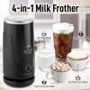 imageZulay Powerful Milk Frother for Coffee with Upgraded Titanium Motor  Handheld Frother Electric Whisk Milk Foamer Mini Mixer ampamp Coffee Blender Frother for Frappe Latte Matcha No Stand  SilverBlack