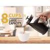imageZulay Powerful Milk Frother for Coffee with Upgraded Titanium Motor  Handheld Frother Electric Whisk Milk Foamer Mini Mixer ampamp Coffee Blender Frother for Frappe Latte Matcha No Stand  SilverBlack
