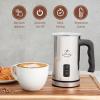 imageZulay Powerful Milk Frother for Coffee with Upgraded Titanium Motor  Handheld Frother Electric Whisk Milk Foamer Mini Mixer ampamp Coffee Blender Frother for Frappe Latte Matcha No Stand  SilverSilver