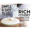 imageZulay Powerful Milk Frother for Coffee with Upgraded Titanium Motor  Handheld Frother Electric Whisk Milk Foamer Mini Mixer ampamp Coffee Blender Frother for Frappe Latte Matcha No Stand  SilverBlack