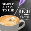 imageZulay Powerful Milk Frother for Coffee with Upgraded Titanium Motor  Handheld Frother Electric Whisk Milk Foamer Mini Mixer ampamp Coffee Blender Frother for Frappe Latte Matcha No Stand  SilverBlackPurple