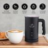 imageZulay Powerful Milk Frother for Coffee with Upgraded Titanium Motor  Handheld Frother Electric Whisk Milk Foamer Mini Mixer ampamp Coffee Blender Frother for Frappe Latte Matcha No Stand  SilverBlack