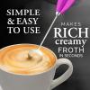 imageZulay Powerful Milk Frother for Coffee with Upgraded Titanium Motor  Handheld Frother Electric Whisk Milk Foamer Mini Mixer ampamp Coffee Blender Frother for Frappe Latte Matcha No Stand  SilverTealPink
