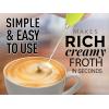 imageZulay Powerful Milk Frother for Coffee with Upgraded Titanium Motor  Handheld Frother Electric Whisk Milk Foamer Mini Mixer ampamp Coffee Blender Frother for Frappe Latte Matcha No Stand  SilverLime