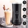 imageZulay Powerful Milk Frother for Coffee with Upgraded Titanium Motor  Handheld Frother Electric Whisk Milk Foamer Mini Mixer ampamp Coffee Blender Frother for Frappe Latte Matcha No Stand  SilverBlack