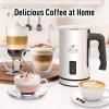 imageZulay Powerful Milk Frother for Coffee with Upgraded Titanium Motor  Handheld Frother Electric Whisk Milk Foamer Mini Mixer ampamp Coffee Blender Frother for Frappe Latte Matcha No Stand  SilverSilver