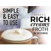 imageZulay Powerful Milk Frother for Coffee with Upgraded Titanium Motor  Handheld Frother Electric Whisk Milk Foamer Mini Mixer ampamp Coffee Blender Frother for Frappe Latte Matcha No Stand  SilverMidnight Black