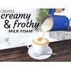 imageZulay Powerful Milk Frother for Coffee with Upgraded Titanium Motor  Handheld Frother Electric Whisk Milk Foamer Mini Mixer ampamp Coffee Blender Frother for Frappe Latte Matcha No Stand  SilverBlue