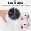 imageZulay Powerful Milk Frother for Coffee with Upgraded Titanium Motor  Handheld Frother Electric Whisk Milk Foamer Mini Mixer ampamp Coffee Blender Frother for Frappe Latte Matcha No Stand  SilverWhite