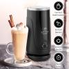 imageZulay Powerful Milk Frother for Coffee with Upgraded Titanium Motor  Handheld Frother Electric Whisk Milk Foamer Mini Mixer ampamp Coffee Blender Frother for Frappe Latte Matcha No Stand  SilverBlack