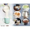 imageZulay Powerful Milk Frother for Coffee with Upgraded Titanium Motor  Handheld Frother Electric Whisk Milk Foamer Mini Mixer ampamp Coffee Blender Frother for Frappe Latte Matcha No Stand  SilverBlue