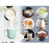 imageZulay Powerful Milk Frother for Coffee with Upgraded Titanium Motor  Handheld Frother Electric Whisk Milk Foamer Mini Mixer ampamp Coffee Blender Frother for Frappe Latte Matcha No Stand  SilverBlack