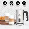 imageZulay Powerful Milk Frother for Coffee with Upgraded Titanium Motor  Handheld Frother Electric Whisk Milk Foamer Mini Mixer ampamp Coffee Blender Frother for Frappe Latte Matcha No Stand  SilverSilver