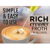 imageZulay Powerful Milk Frother for Coffee with Upgraded Titanium Motor  Handheld Frother Electric Whisk Milk Foamer Mini Mixer ampamp Coffee Blender Frother for Frappe Latte Matcha No Stand  SilverGreenYellow