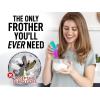 imageZulay Powerful Milk Frother for Coffee with Upgraded Titanium Motor  Handheld Frother Electric Whisk Milk Foamer Mini Mixer ampamp Coffee Blender Frother for Frappe Latte Matcha No Stand  SilverTealPink