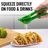 imageZulay Premium Quality Metal Lime Squeezer Citrus Juicer Manual Press for Extracting the Most Juice Possible  Lime Juicer BlackGreen