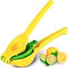 imageSimple Craft 2In1 Lemon Squeezer  Easy To Use Manual Juicer Hand Press  Lemon Juicer ampamp Lime Squeezer Extracts Juices in Seconds
