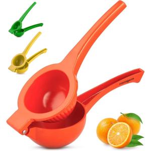 imageHydration Nation Orange Squeezer  Single Bowl Metal Citrus Juicer Extracts Oranges In Seconds  Easy To Squeeze Manual Press JuicerOrange