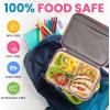 imageZulay Insulated Lunch Bag  Thermal Kids Lunch Bag With Spacious Compartment ampamp BuiltIn Handle  Portable Back To School Lunch Bag For Kids Boys ampamp Girls To Keep Food Fresh LadybugsLadybugs