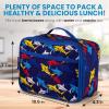 imageZulay Insulated Lunch Bag  Thermal Kids Lunch Bag With Spacious Compartment ampamp BuiltIn Handle  Portable Back To School Lunch Bag For Kids Boys ampamp Girls To Keep Food Fresh LadybugsSharks