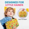 imageZulay Insulated Lunch Bag  Thermal Kids Lunch Bag With Spacious Compartment ampamp BuiltIn Handle  Portable Back To School Lunch Bag For Kids Boys ampamp Girls To Keep Food Fresh LadybugsDinosaurs