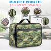 imageZulay Insulated Lunch Bag  Thermal Kids Lunch Bag With Spacious Compartment ampamp BuiltIn Handle  Portable Back To School Lunch Bag For Kids Boys ampamp Girls To Keep Food Fresh LadybugsShark Camouflage