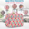 imageZulay Insulated Lunch Bag  Thermal Kids Lunch Bag With Spacious Compartment ampamp BuiltIn Handle  Portable Back To School Lunch Bag For Kids Boys ampamp Girls To Keep Food Fresh LadybugsLadybugs